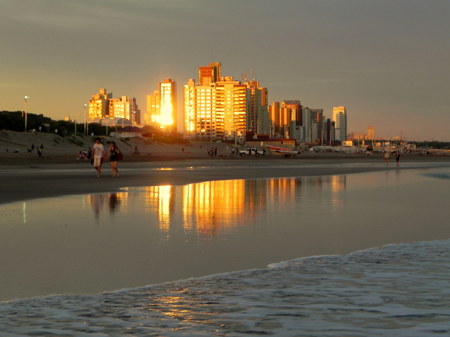 mi ciudad desde el mar