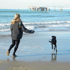 Mia figlia nel suo mare d'inverno