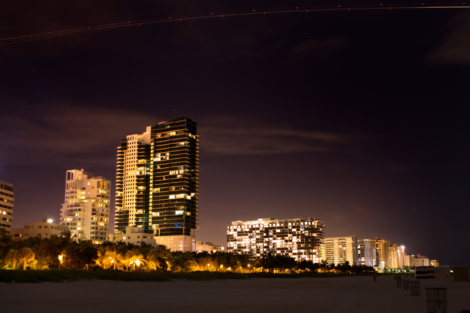 Miami Beach bei Nacht