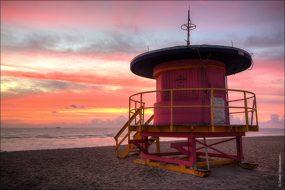 Miami Beach Lifeguard Tower