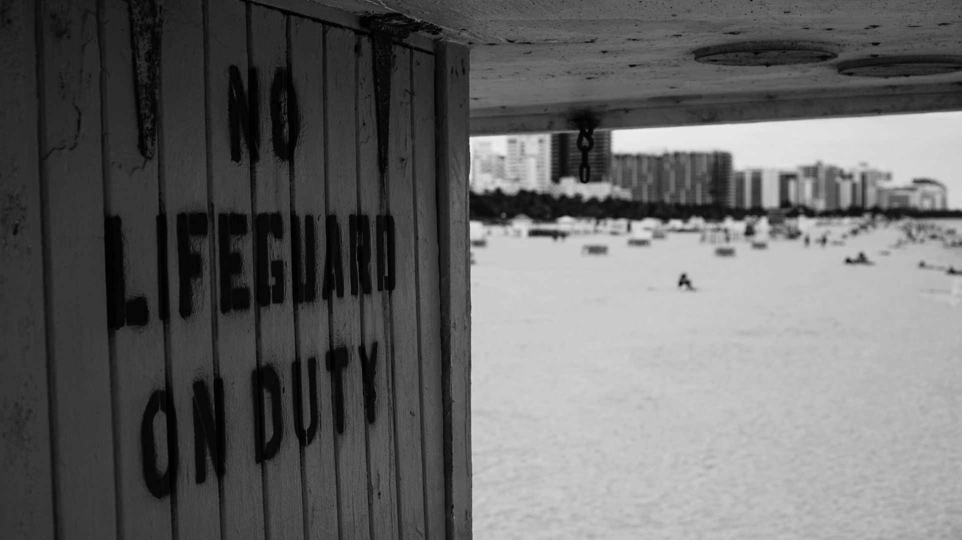 Miami Beach "No Lifeguard"