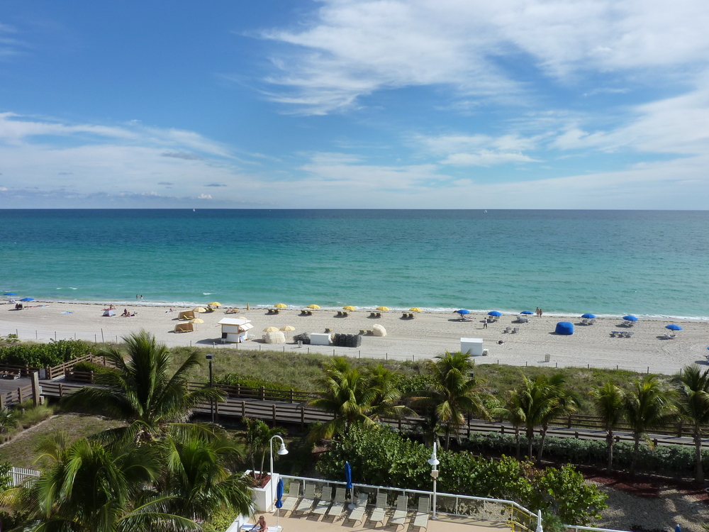 Miami Beach view from Hotel 2009