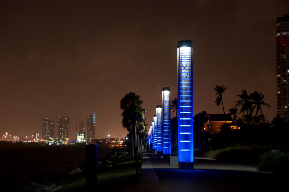 Miami by Night by Lukeart 