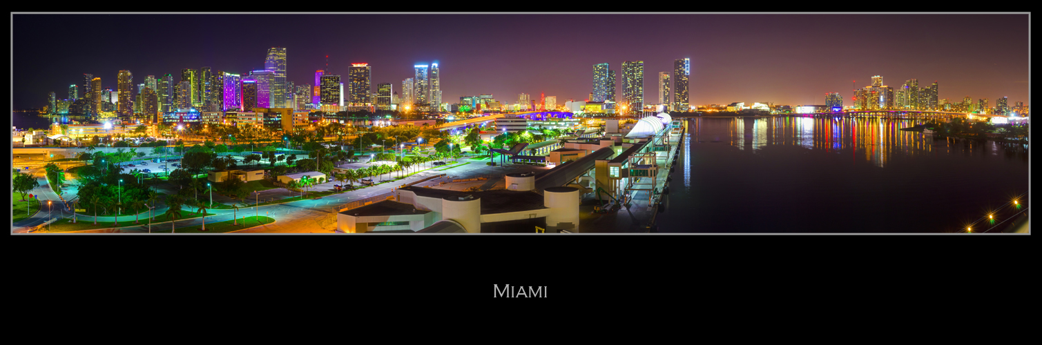 Miami by night