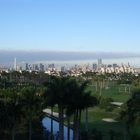 Miami down town from Fisher Island