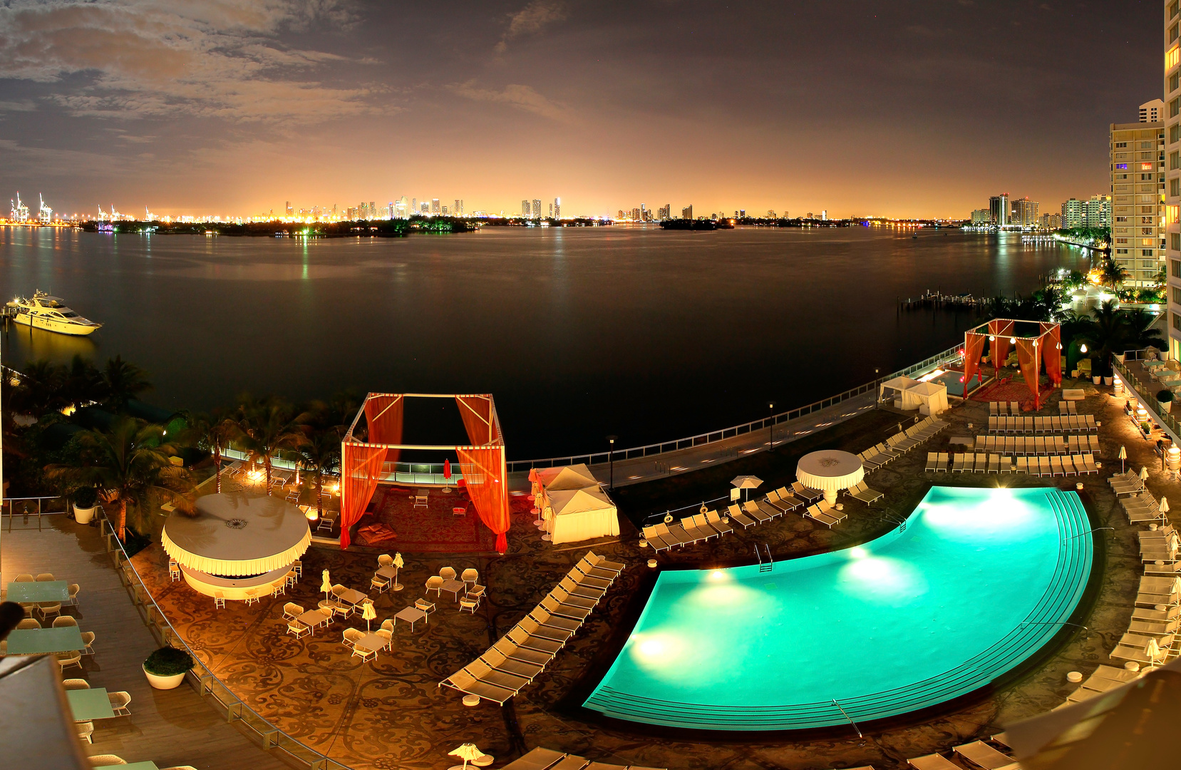 Miami Downtown at Night