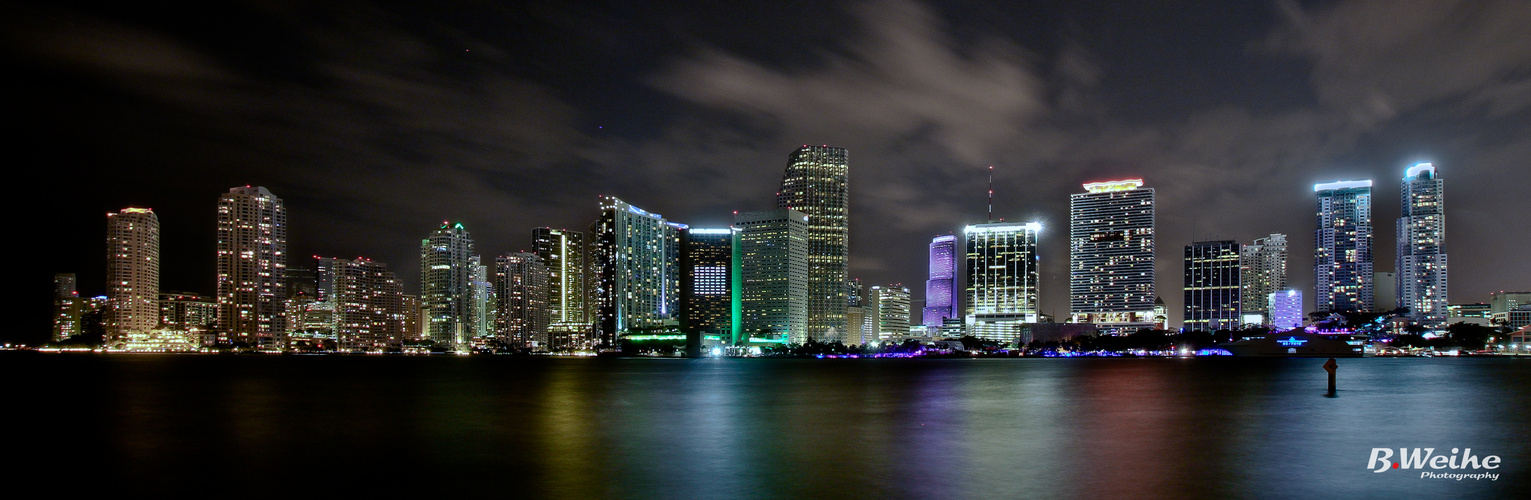 Miami Downtown by Night