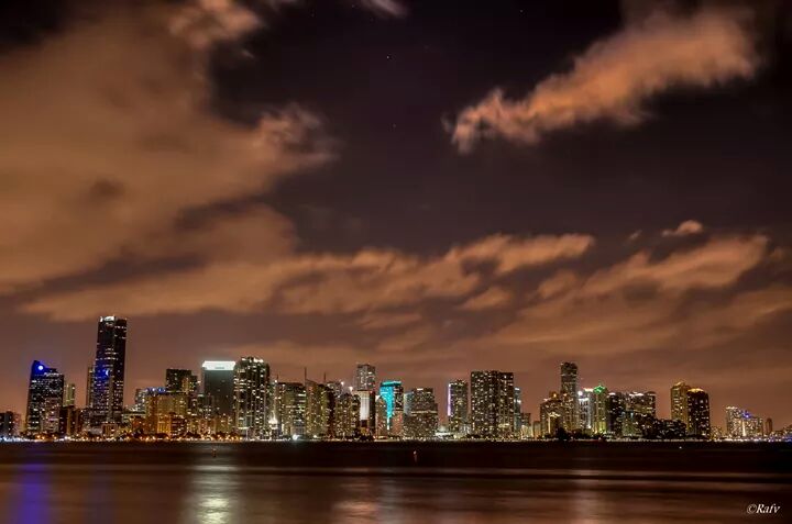 Miami nightskyline