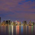 Miami Skyline at Night