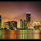 MIAMI Skyscrapers by Night -