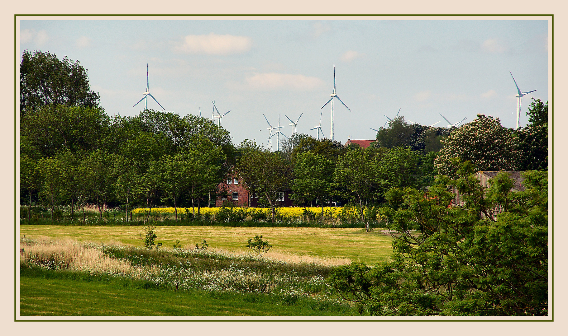 Mich stören die Windräder nicht