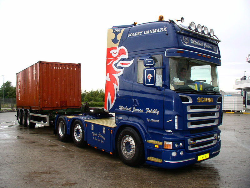 Michael Jensen - Scania R500 TL Container SZ