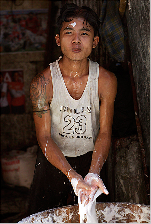 Michael Jordan - Der Teigmacher von Yangon