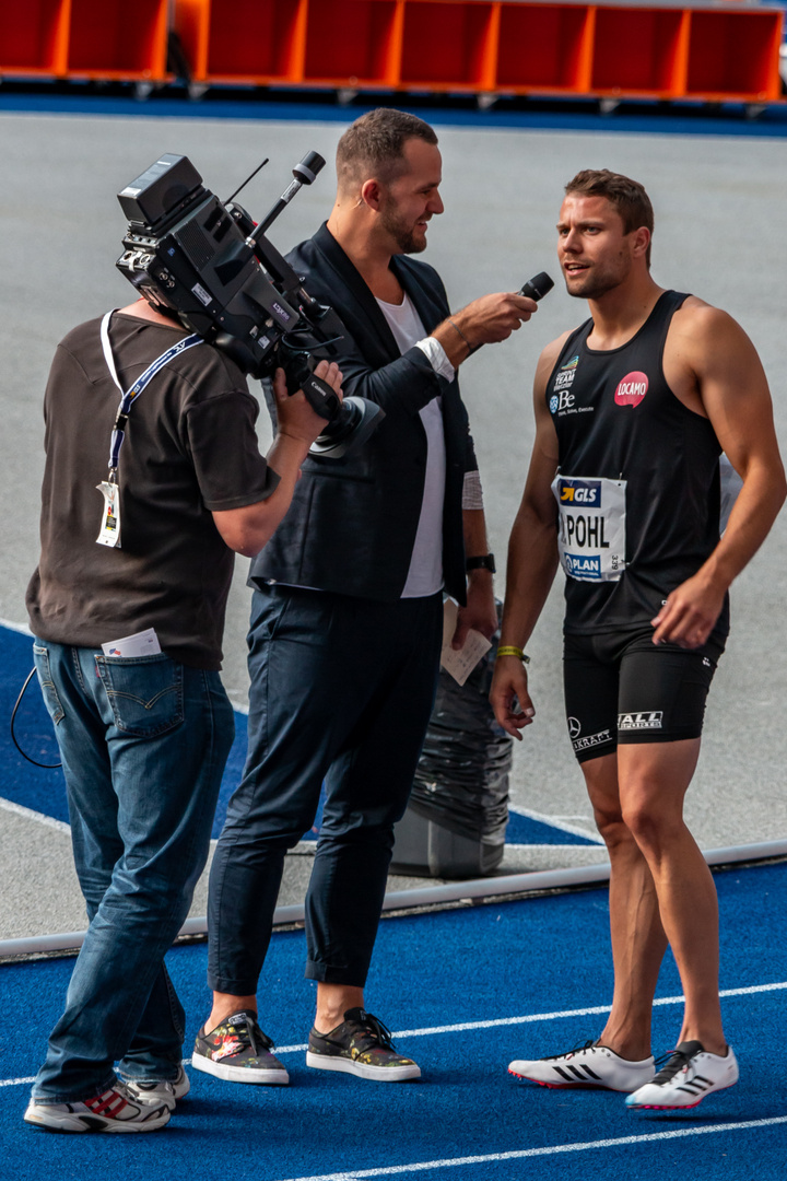 Michael Pohl - Deutscher Meister 100 m