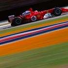 Michael Schumacher at Monza's Ascari turn