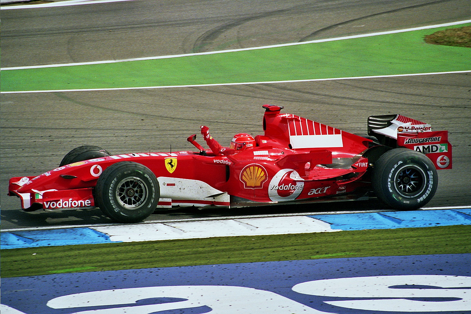 Michael Schumacher Hockenheimring 2006