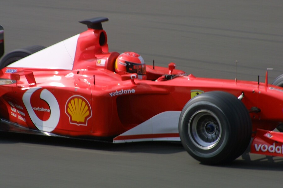 Michael Schumacher im F1-2001 Foto & Bild | sport, motive Bilder auf