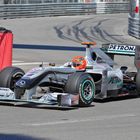 Michael Schumacher in Monaco 2010