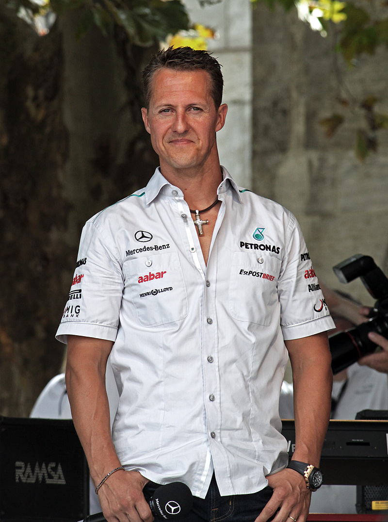 Michael Schumacher in Stuttgart