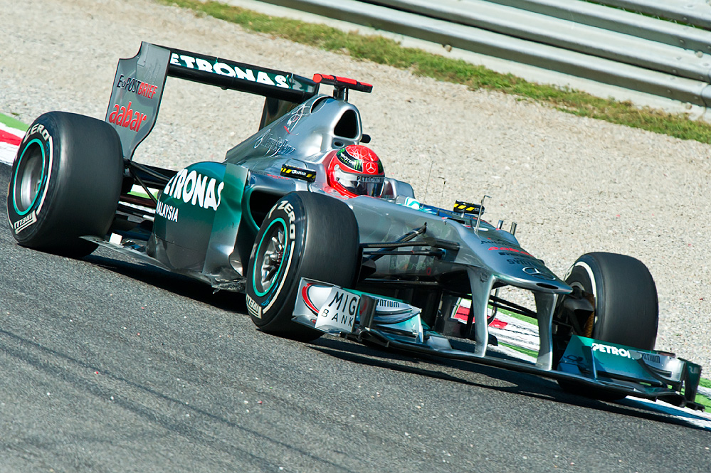 Michael Schumacher Monza 2011