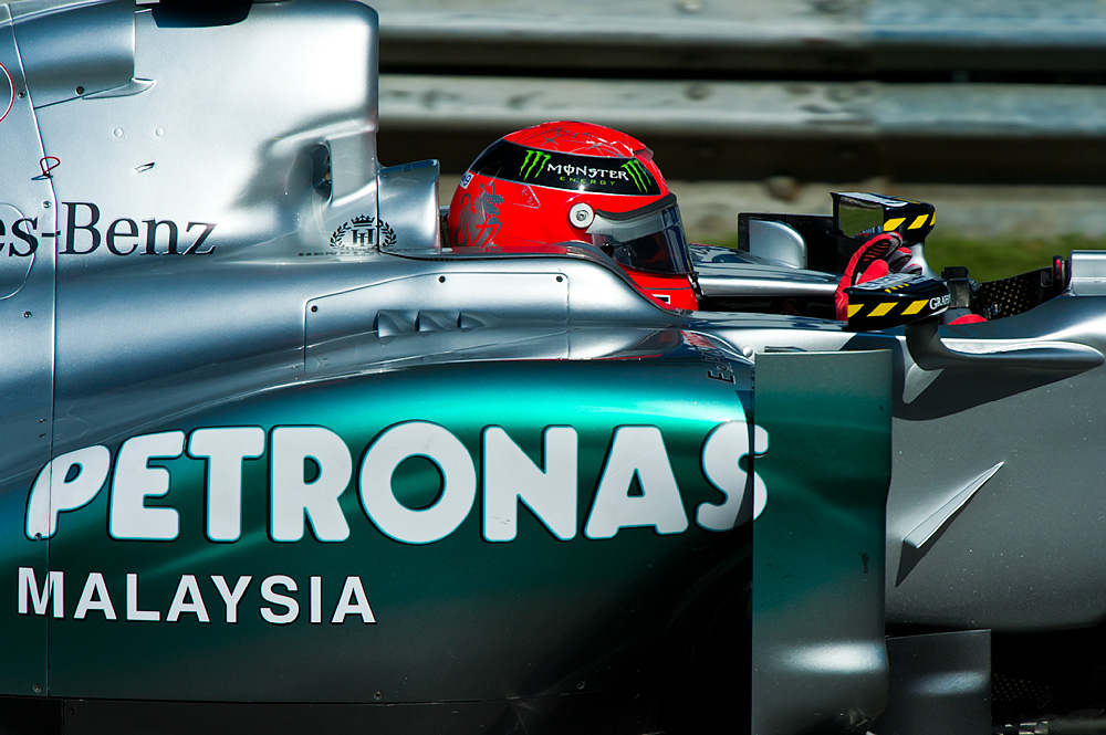 Michael Schumacher Monza 2011