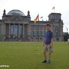 Michael vorm Reichstag