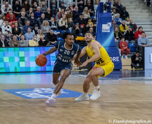 Michael Weathers - Basketball Bundesliga im SNP Dome Heidelberg (02.03.2025)