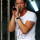 Michael Wendler "live on stage" bei der Sommer-Beachparty im Stenkhoffbad in Bottrop