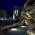 Michaelerplatz - Brunnen "Macht zu Lande"