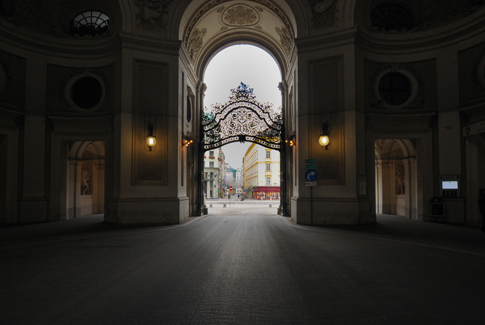 Michaelertor - Teil der neuen Hofburg / Wien