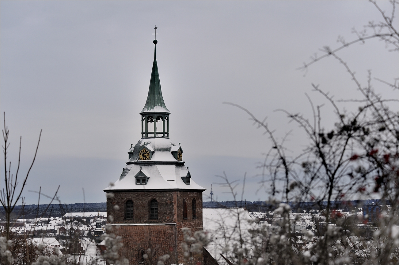 Michaeliskirche im Winter