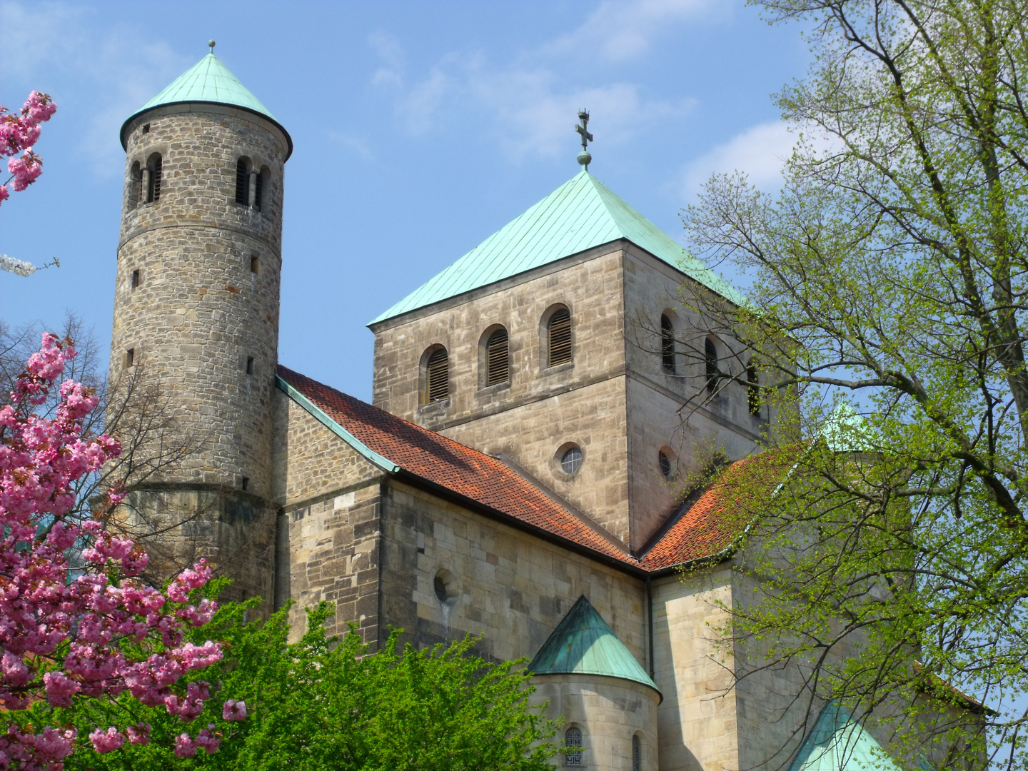 Michaeliskirche in Hildesheim, Teilansicht