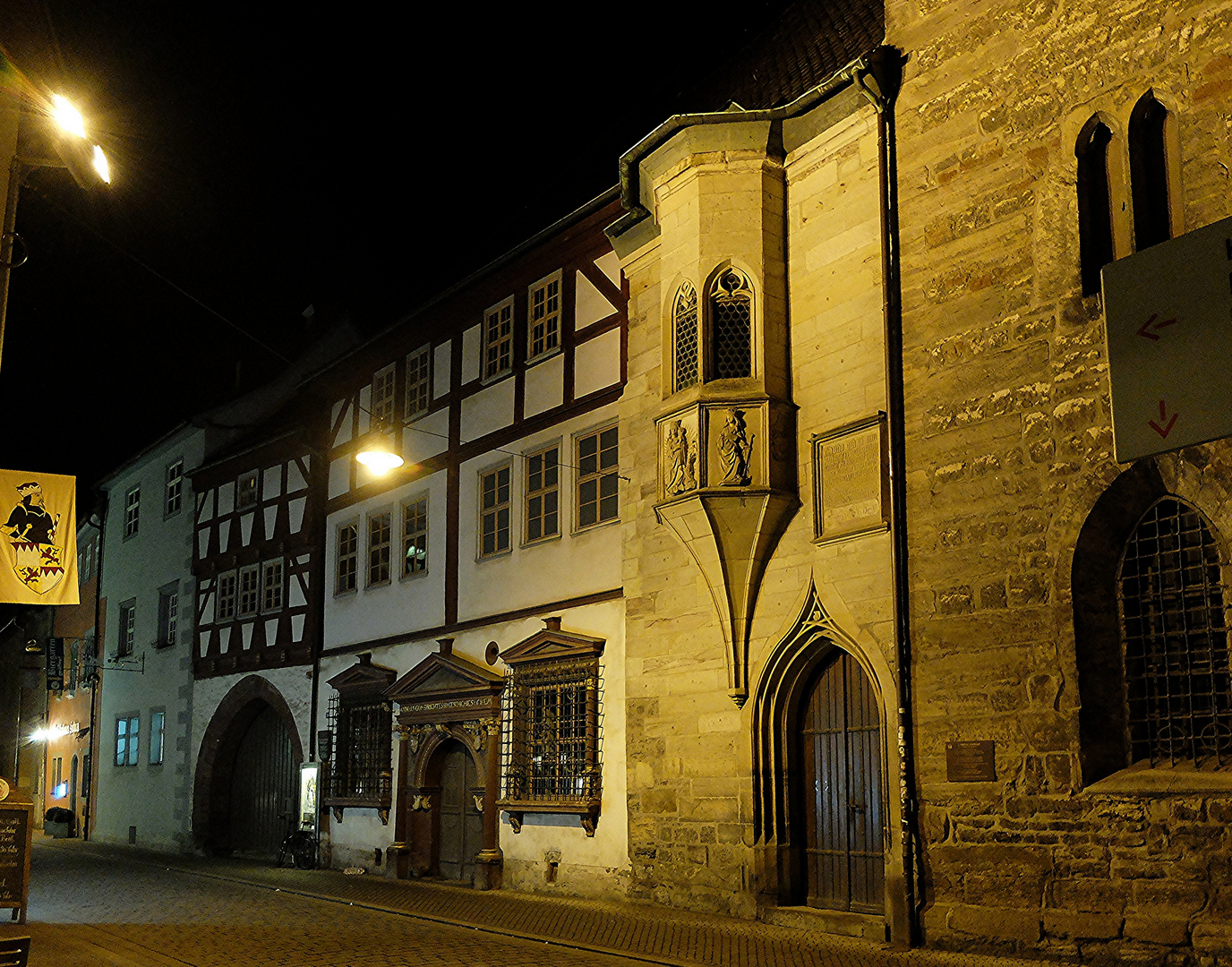 Michaelisstraße in der Erfurter Altstadt