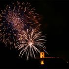 Michaelsberg unter Feuerwerk