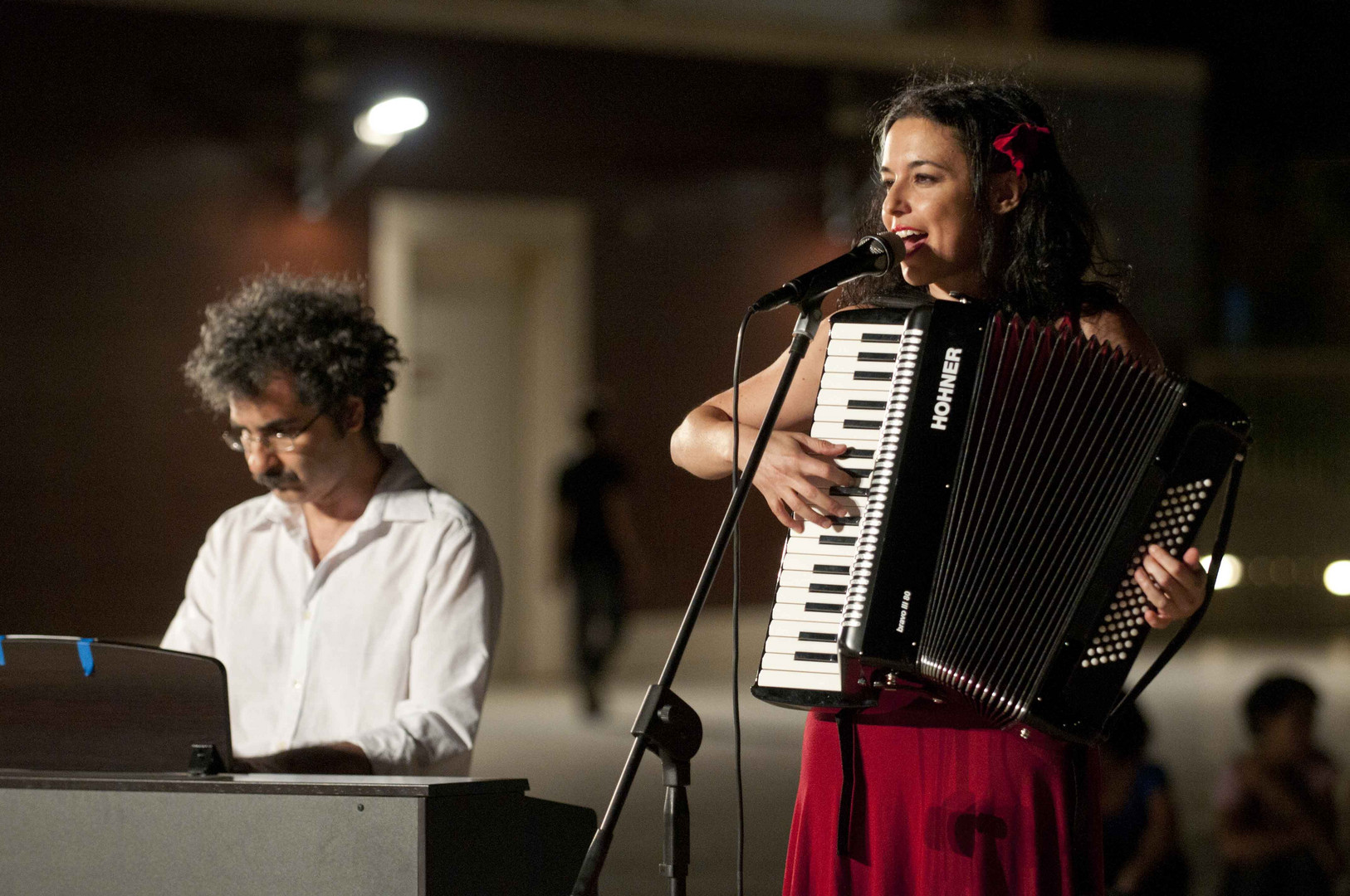 Michela Atzeni, "Donne senza paradiso" La fisarmonicista.