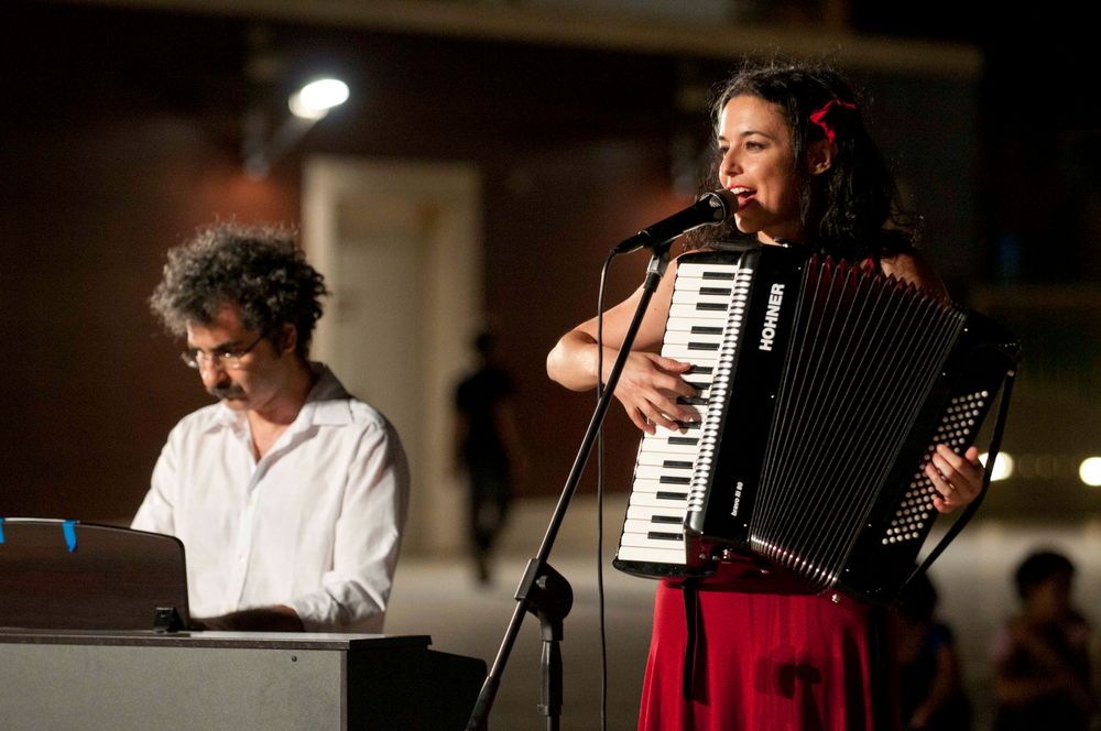 Michela Atzeni, "Donne senza paradiso" La fisarmonicista.