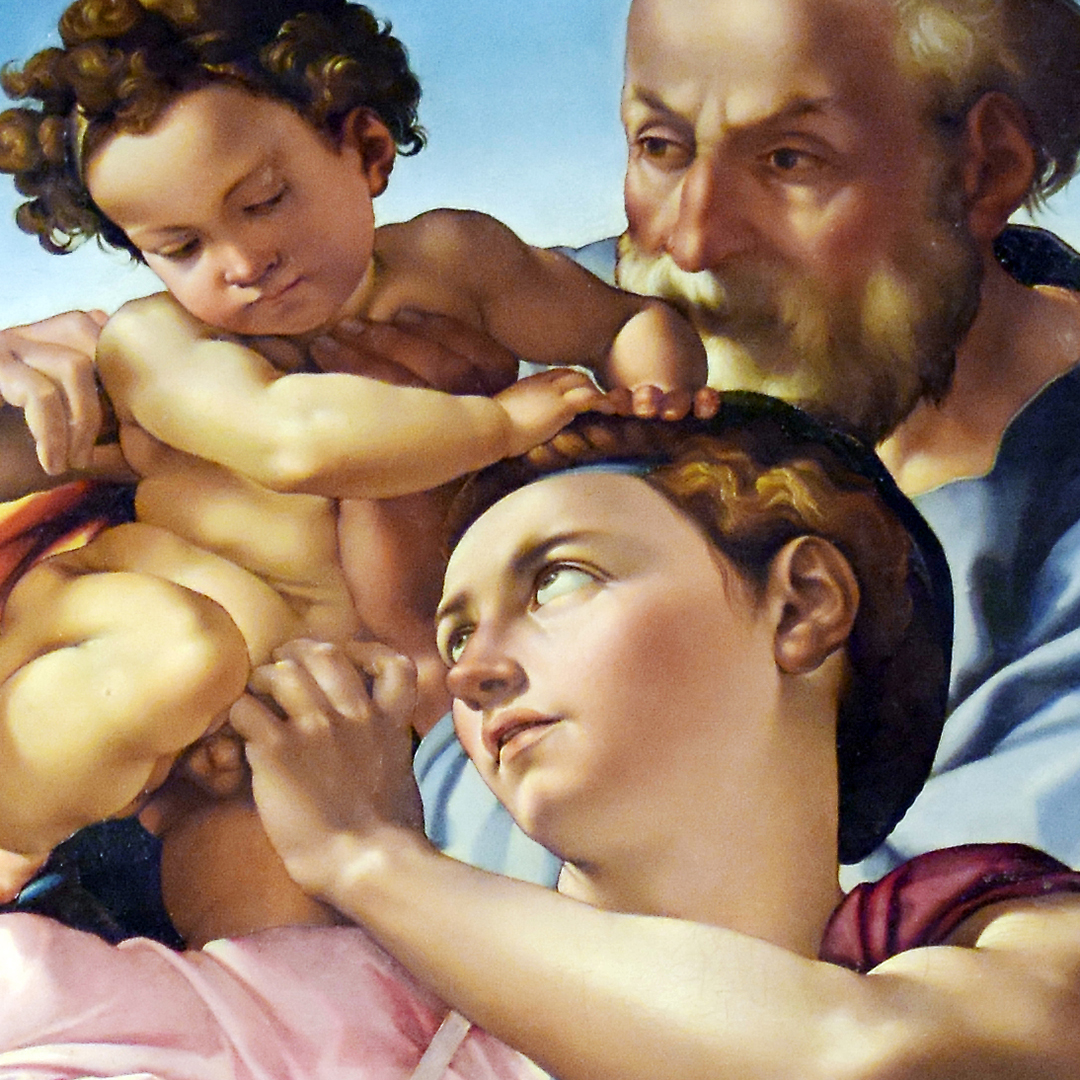 Michelangelo · Tondo Doni (Detail)