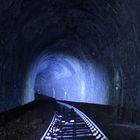 Michelbacher Tunnel - die seit 1999 stillgelegten Aartalstrecke