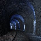 Michelbacher Tunnel - die seit 1999 stillgelegten Aartalstrecke