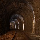 Michelbacher Tunnel - die seit 1999 stillgelegten Aartalstrecke