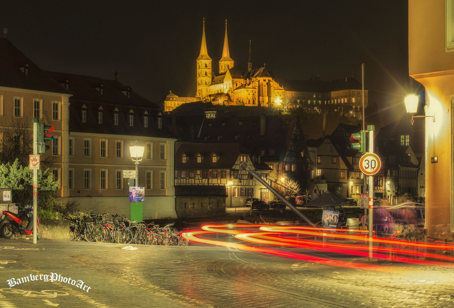 Michelsberg bei Nacht