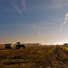 Michigan Autumn, Tractor w/Wagon