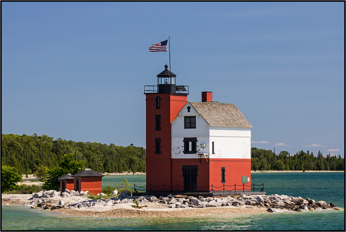 Michigan | Round Island Lighthouse |