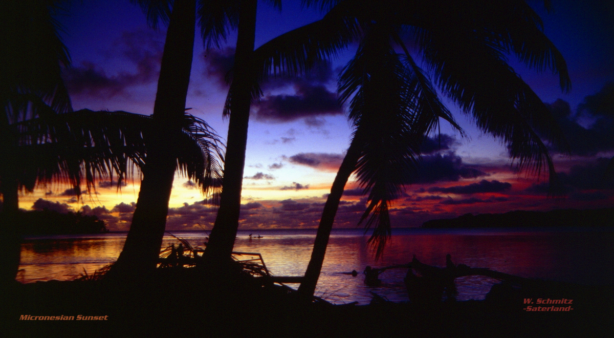 Micronesian Sunset