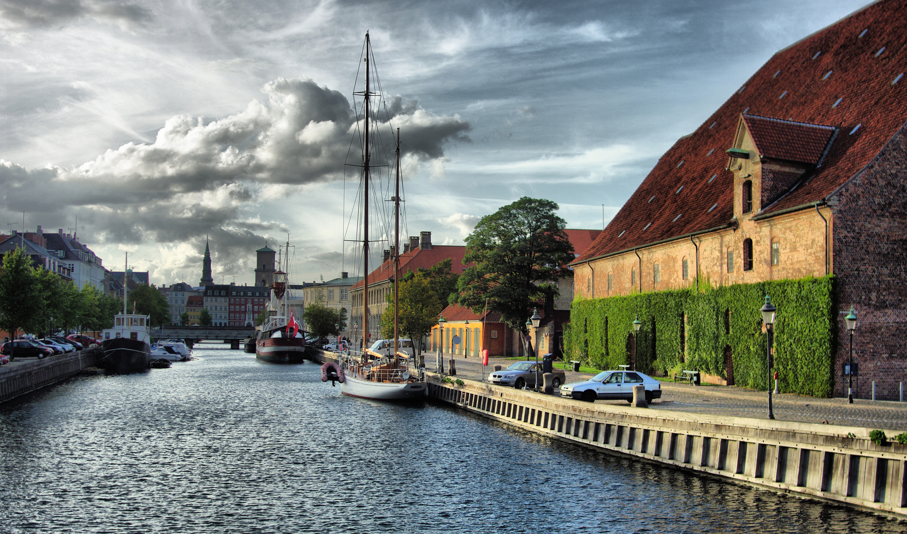 midday in Copenhagen