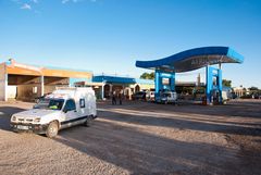 Middle-Atlas Mountains - Petrol Station