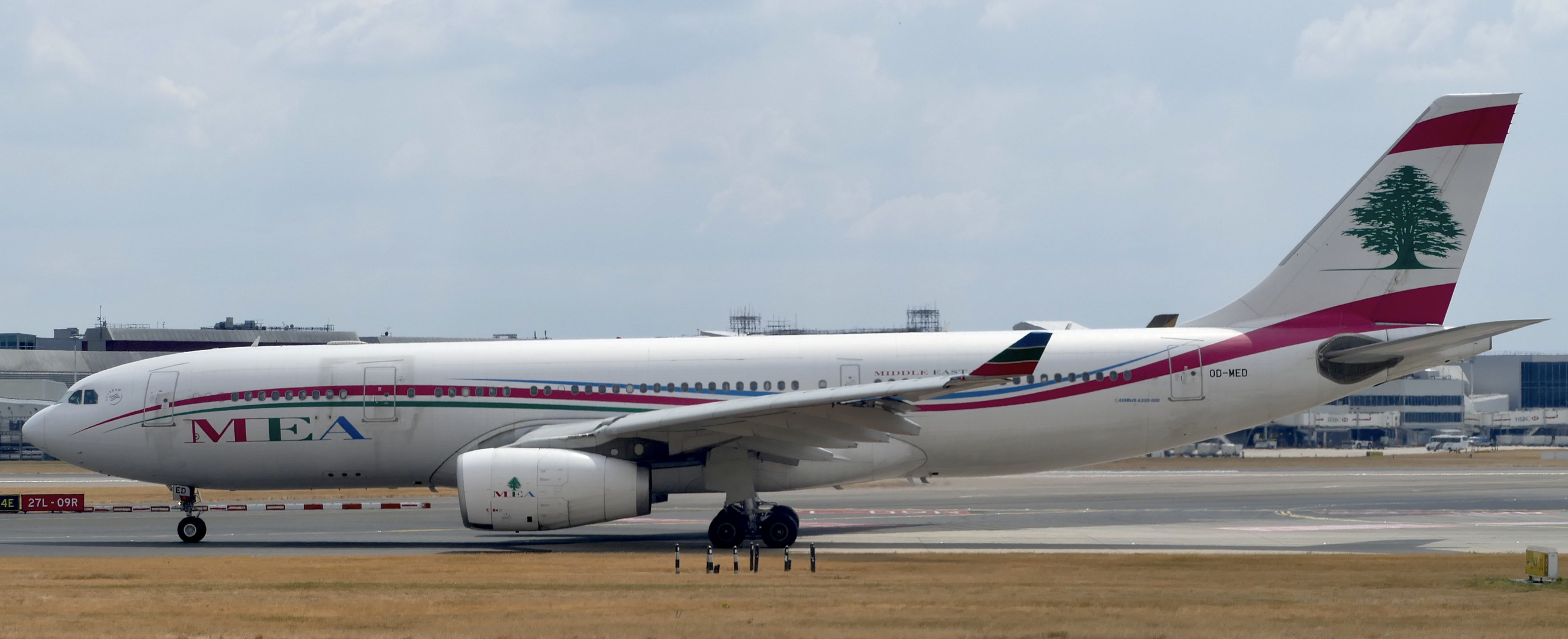 Middle East Airlines A330-200 in London Heathrow