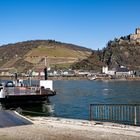 Middle Rhine Valley / Mittelrheintal - Fähre Pfalzgrafenstein und Burg Gutenfels bei Kaub