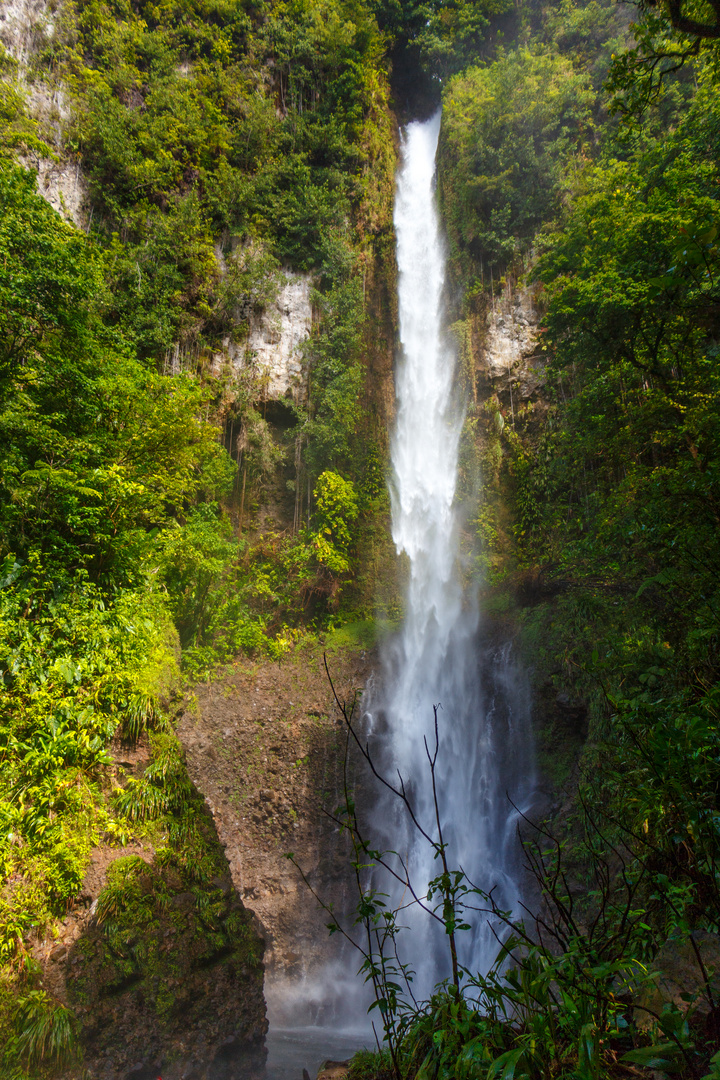 Middleham Falls in Dominica