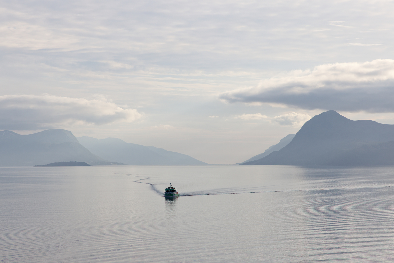 Midfjord bei Molde, Norwegen